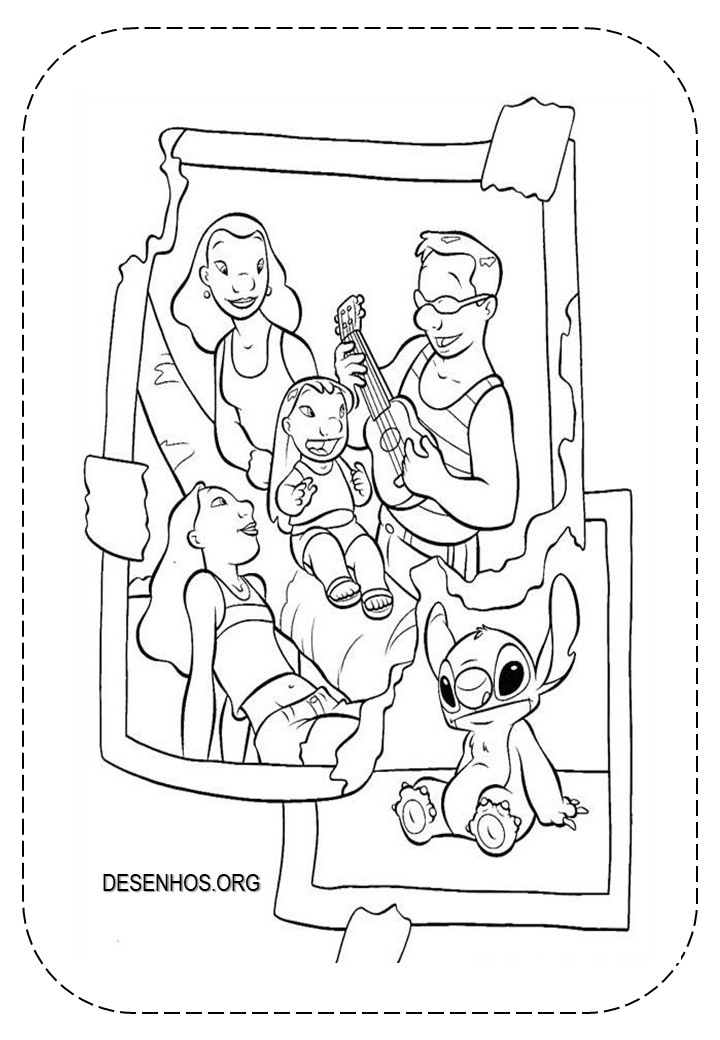 107 Desenhos Lilo e Stitch para imprimir e colorir 107 Desenhos Lilo e Stitch para imprimir e colorir