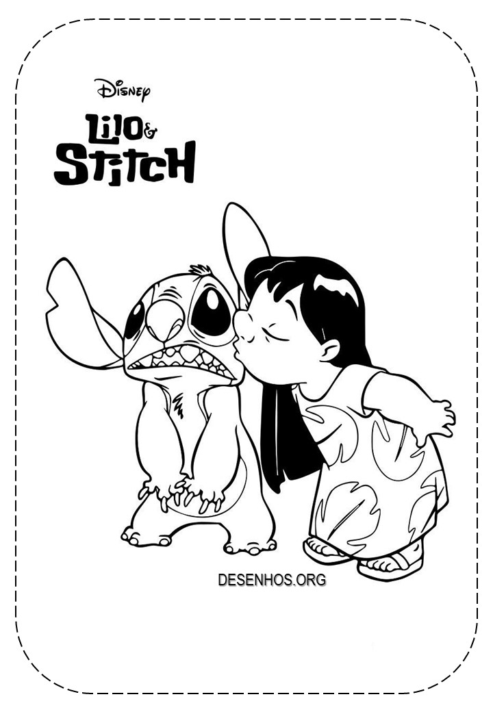 107 Desenhos Lilo e Stitch para imprimir e colorir 107 Desenhos Lilo e Stitch para imprimir e colorir