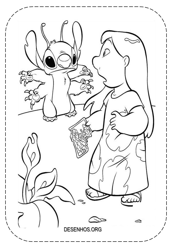 107 Desenhos Lilo e Stitch para imprimir e colorir 107 Desenhos Lilo e Stitch para imprimir e colorir