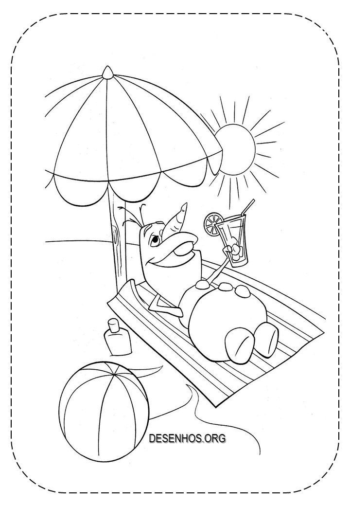 209 desenhos Frozen 1 e 2 para imprimir e colorir