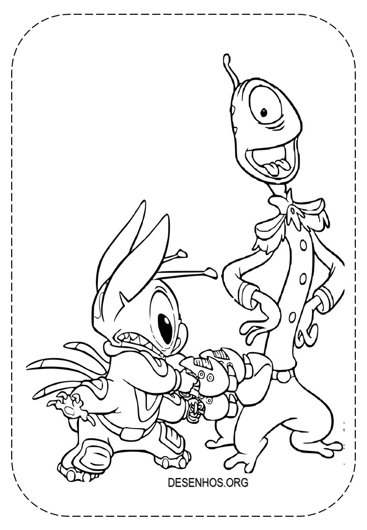 107 Desenhos Lilo e Stitch para imprimir e colorir 107 Desenhos Lilo e Stitch para imprimir e colorir