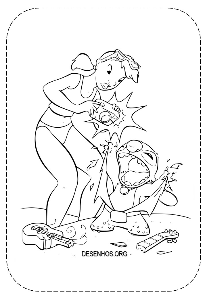 107 Desenhos Lilo e Stitch para imprimir e colorir 107 Desenhos Lilo e Stitch para imprimir e colorir