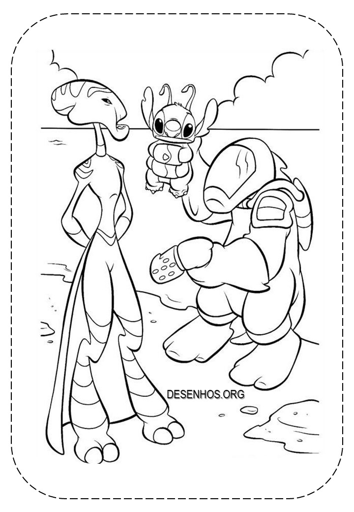 107 Desenhos Lilo e Stitch para imprimir e colorir 107 Desenhos Lilo e Stitch para imprimir e colorir