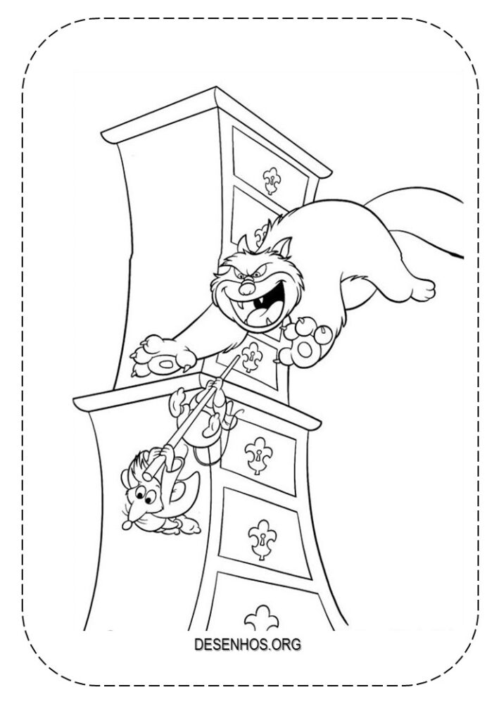 154 desenhos da Cinderela para colorir!