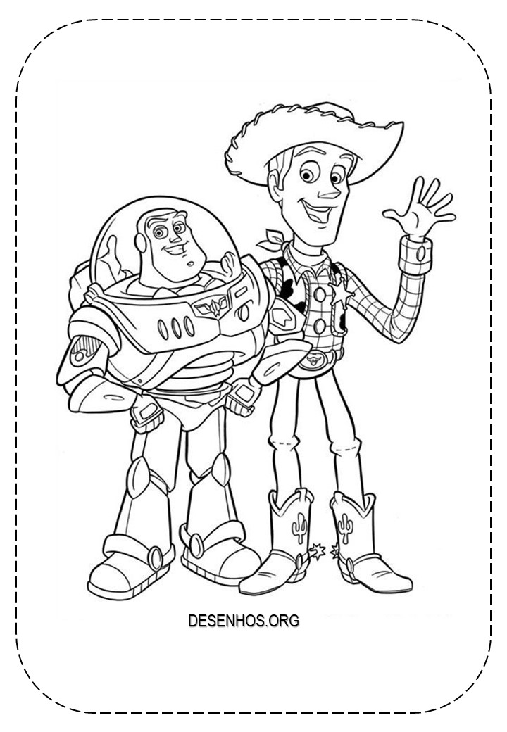 102 Desenhos do Toy Story para colorir e imprimir! 102 Desenhos do Toy Story para colorir e imprimir!