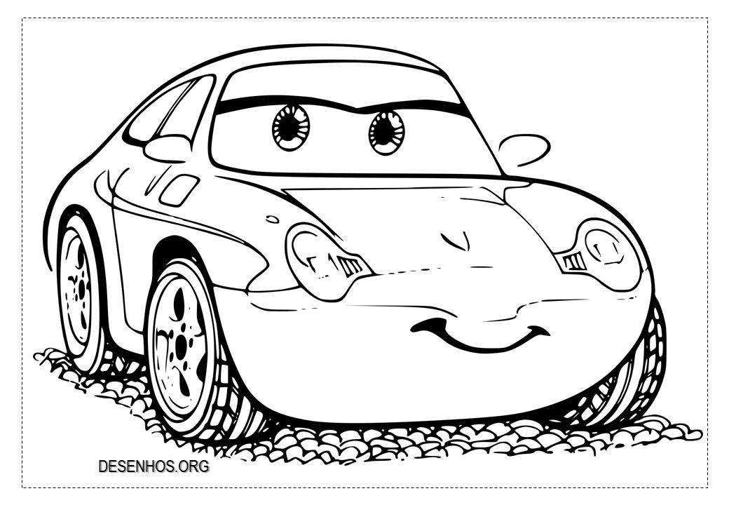 Carros da Disney para colorir e imprimir!