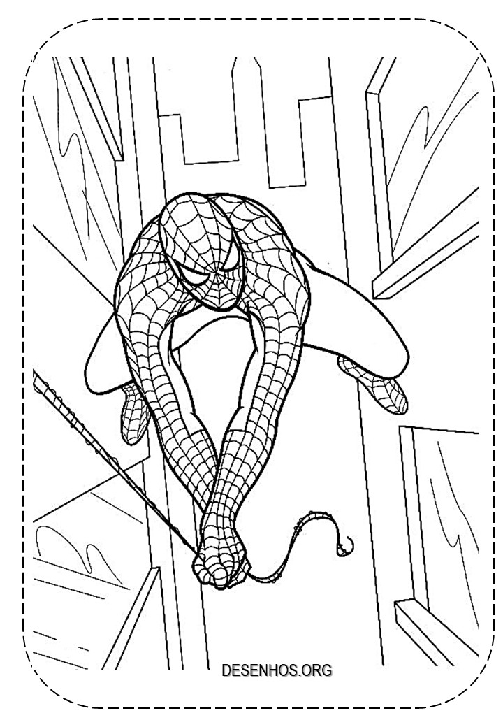 106 Desenhos do Homem-Aranha para colorir e imprimir!  Spiderman coloring,  Batman coloring pages, Spiderman drawing