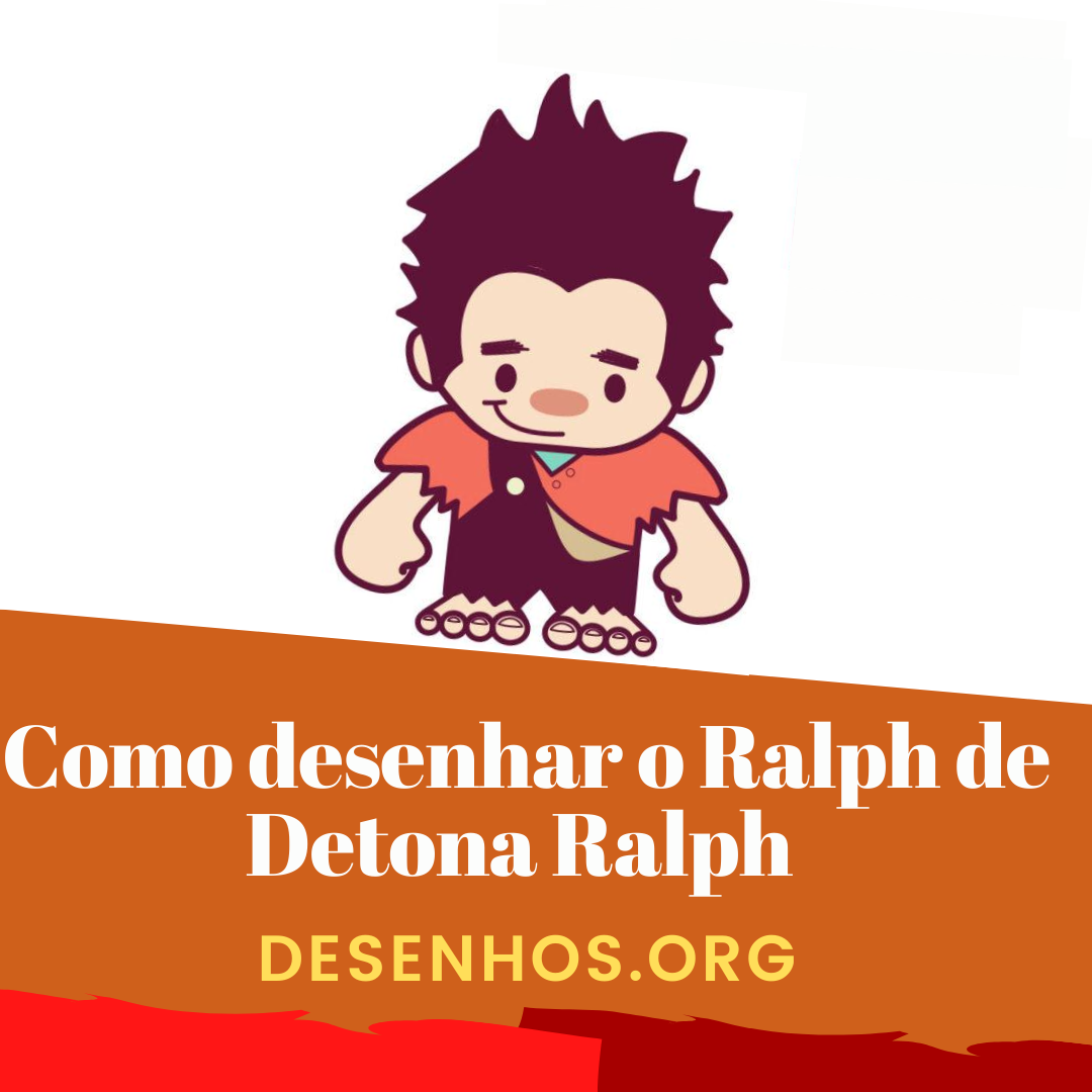 Como desenhar o Ralph de Detona Ralph (Kawaii Chibi)