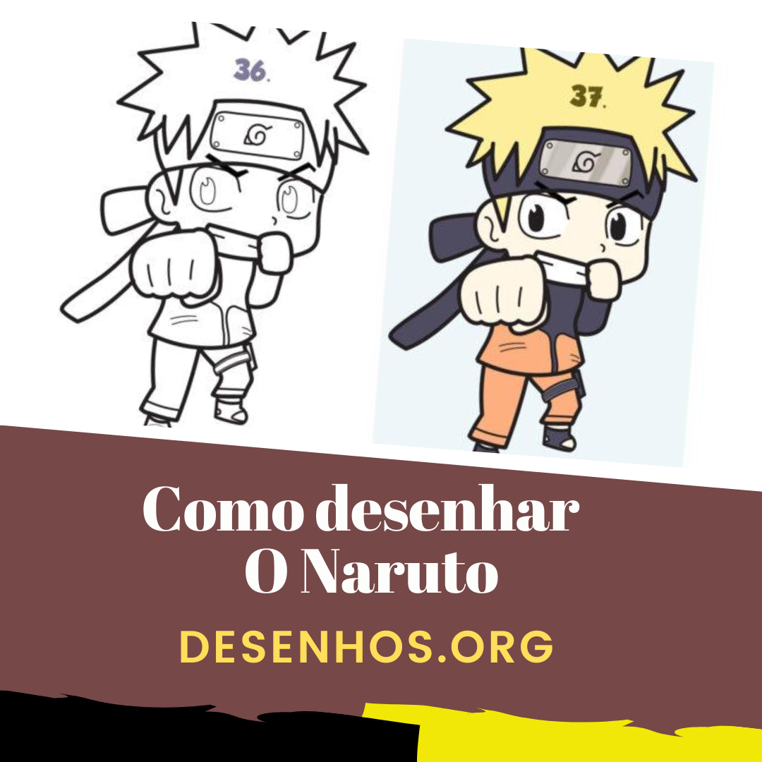 desenhos para desenhar naruto｜Pesquisa do TikTok