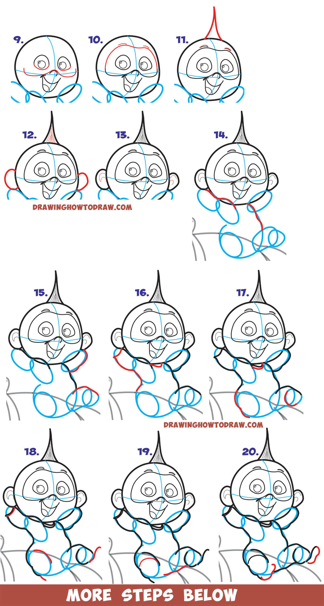 Como desenhar o Zezé
