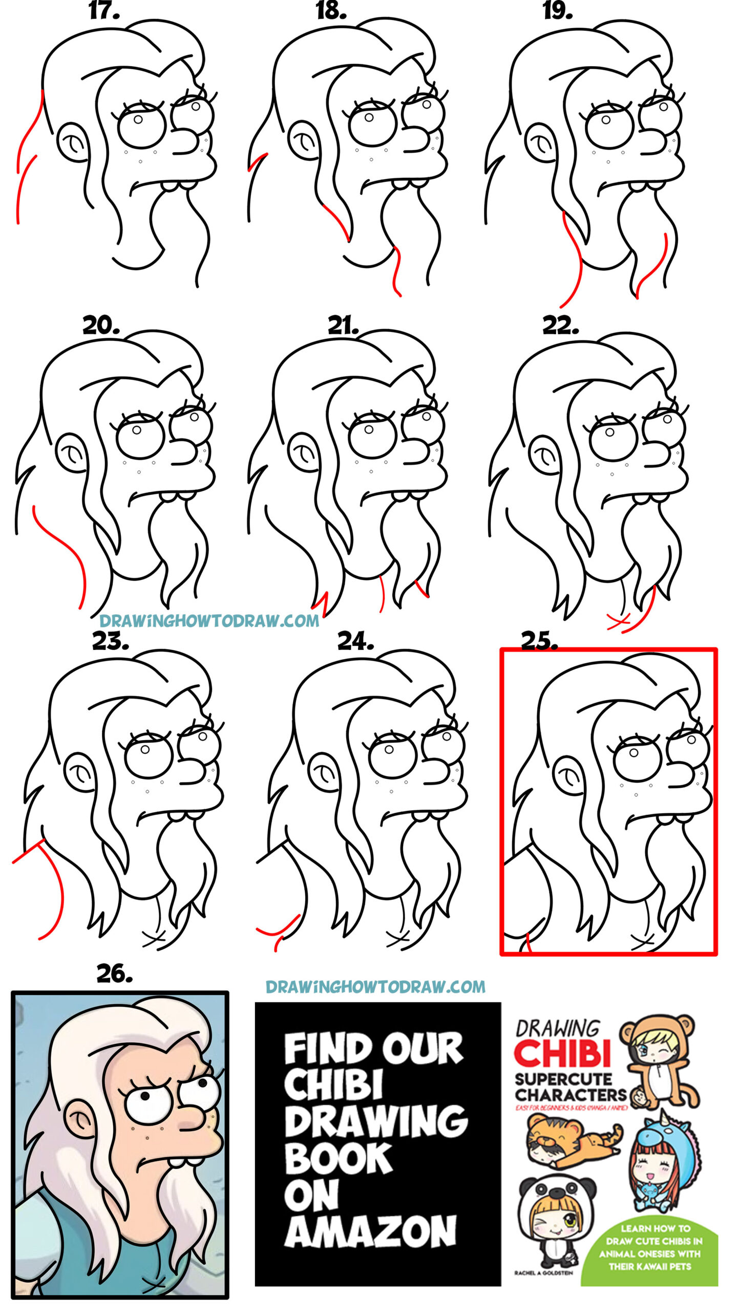 Aprenda a desenhar a princesa Bean do desencanto Aprenda a desenhar a princesa Bean do desencanto