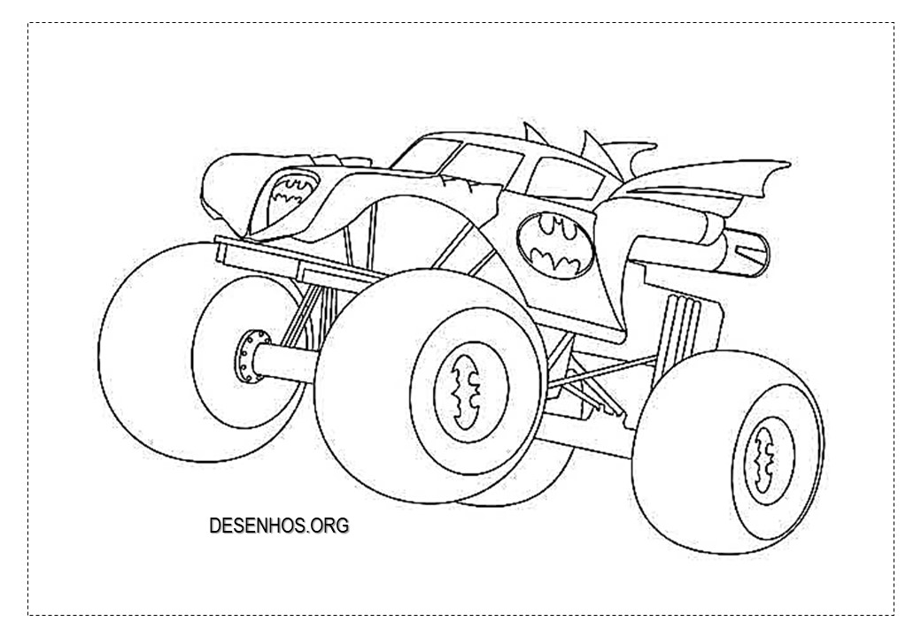 Carros monstros para colorir! Carros monstros para colorir!