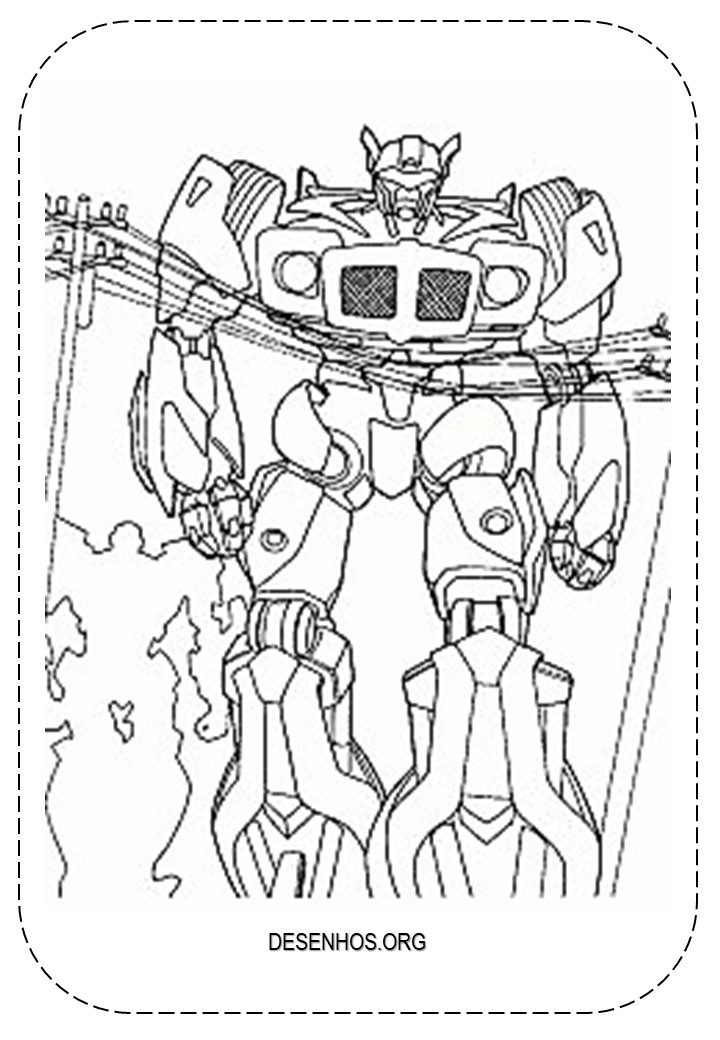 Transformers para colorir! Transformers para colorir!