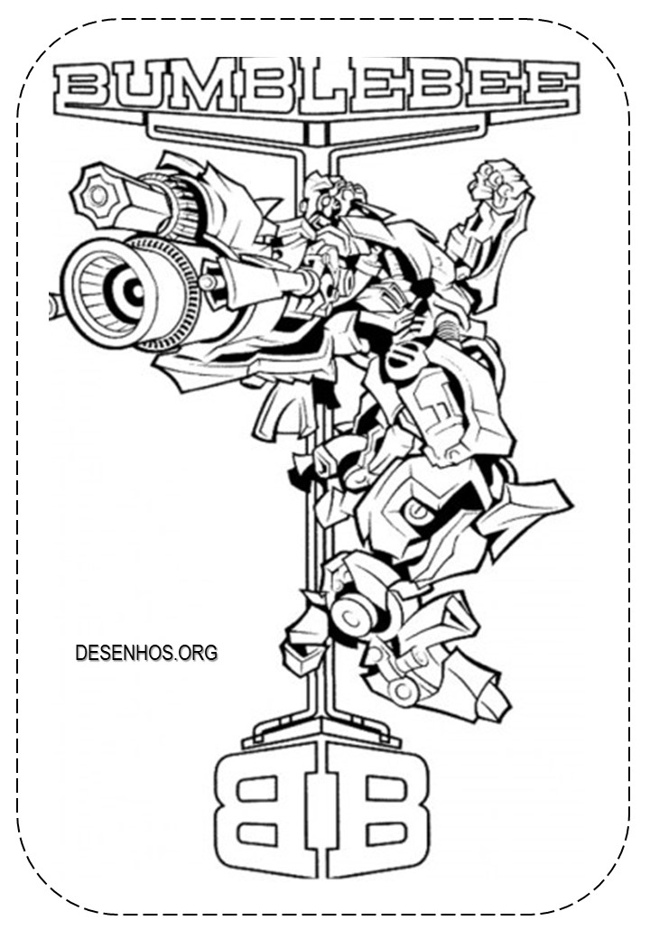 Transformers para colorir! Transformers para colorir!