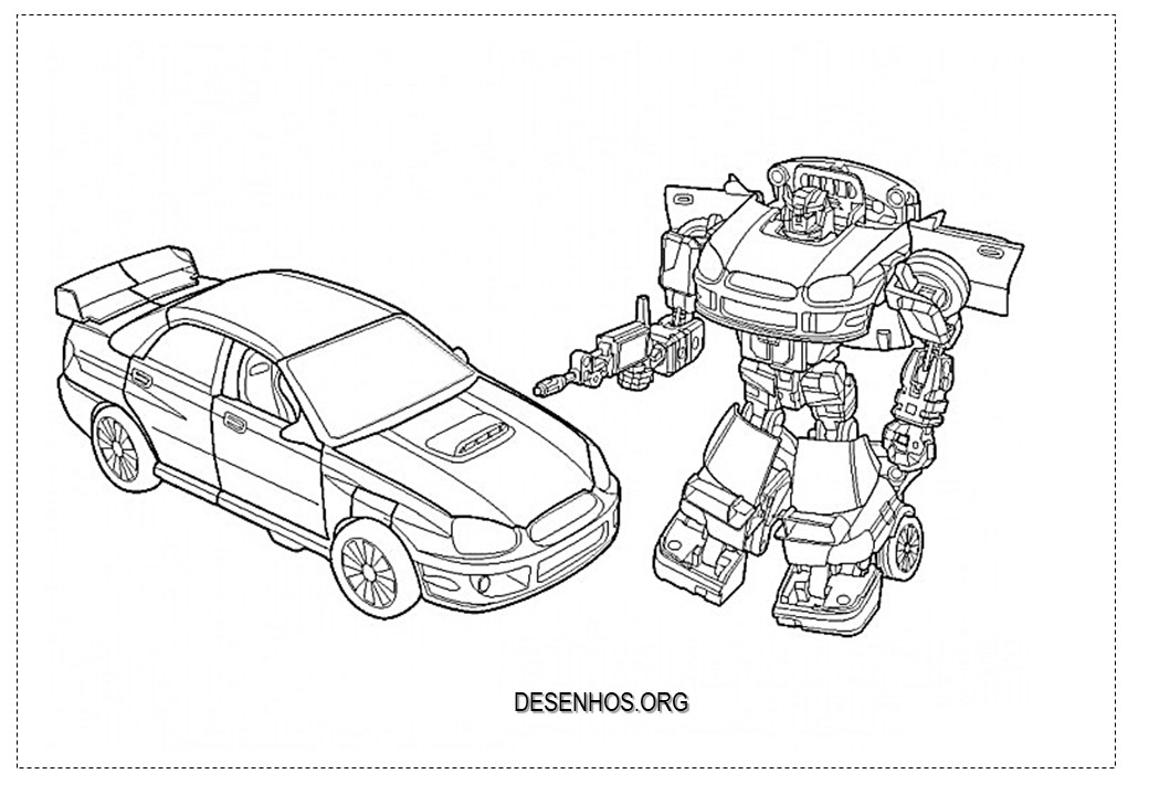 Transformers para colorir! Transformers para colorir!