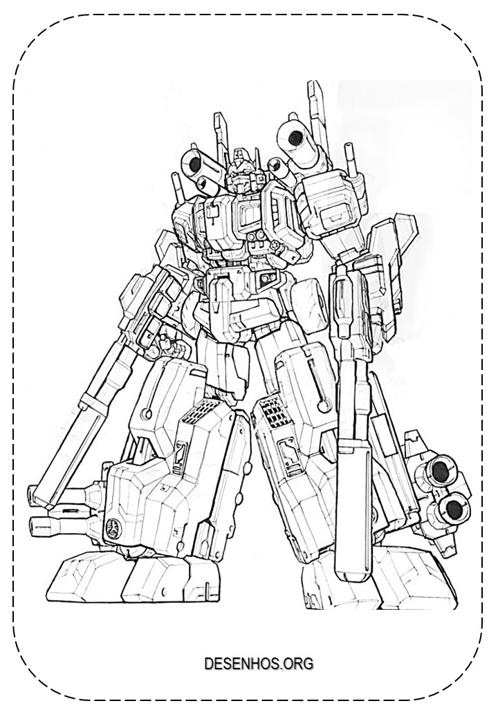 Transformers para colorir! Transformers para colorir!