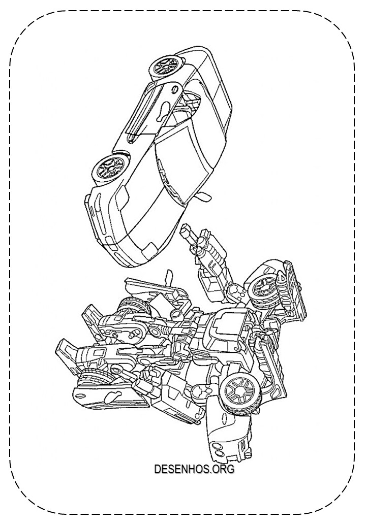 Transformers para colorir! Transformers para colorir!