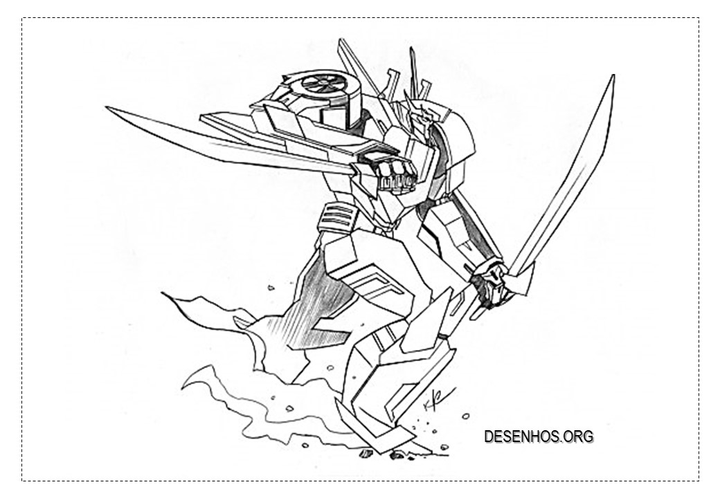 Transformers para colorir! Transformers para colorir!