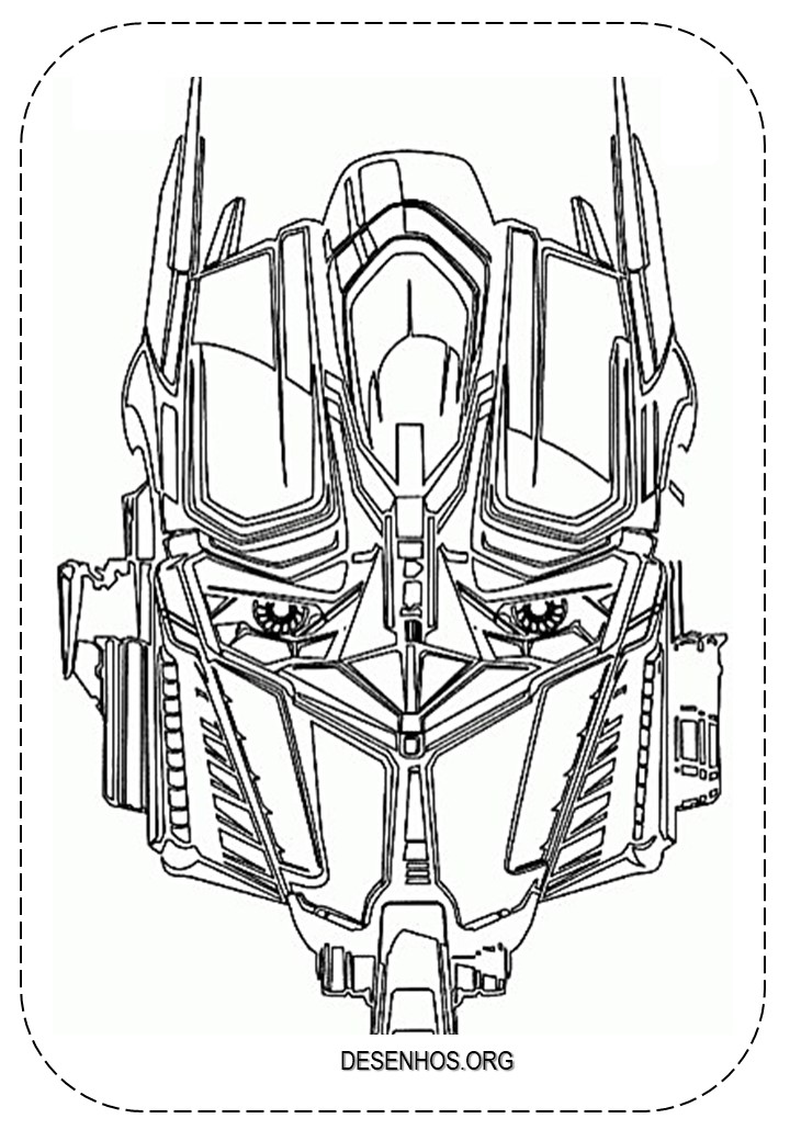 Transformers para colorir! Transformers para colorir!