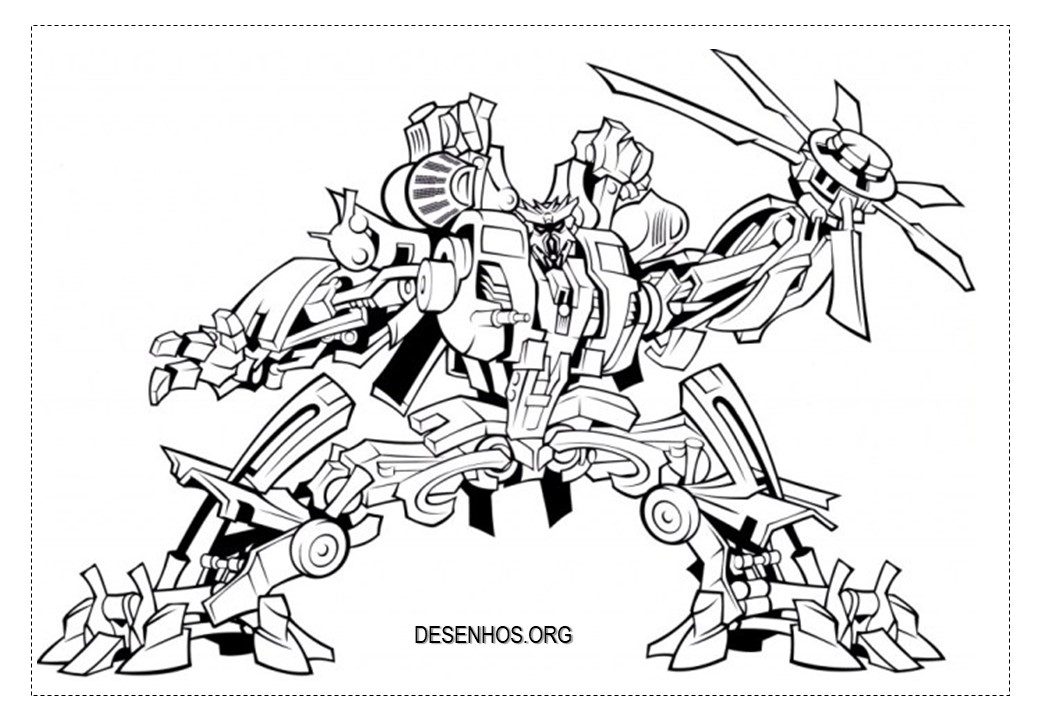 Transformers para colorir! Transformers para colorir!
