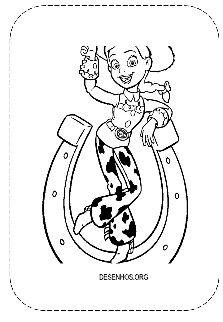 Mais de 20 Desenhos da Jessie para colorir e imprimir!