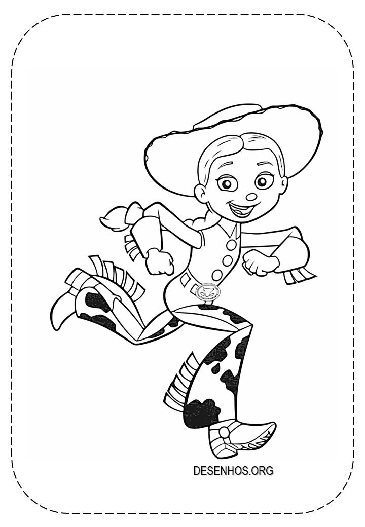 Mais de 20 Desenhos da Jessie para colorir e imprimir!