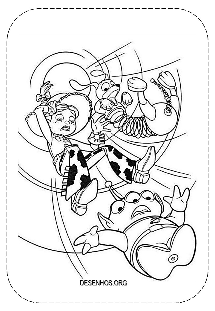 Mais de 20 Desenhos da Jessie para colorir e imprimir!
