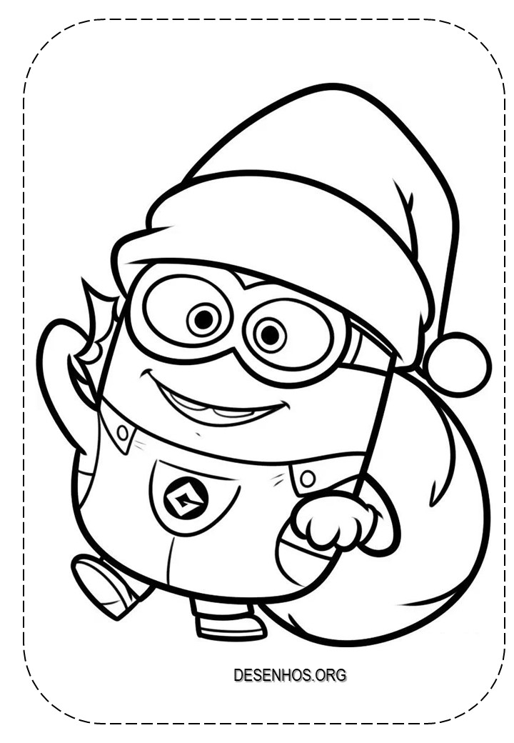 Mais de 100 Desenhos dos Minions para colorir!