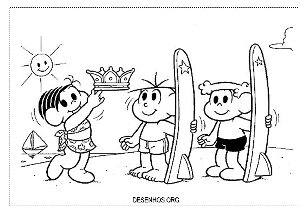 30 Desenhos do Cebolinha para Colorir e imprimir!