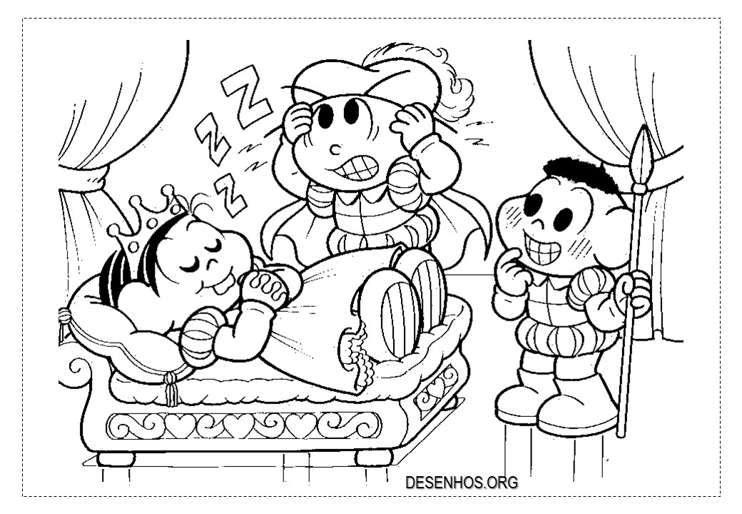 30 Desenhos do Cebolinha para Colorir e imprimir!