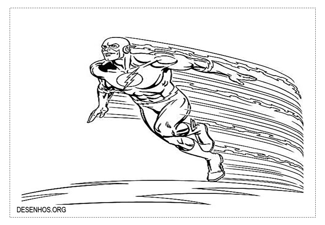 Flash para colorir e imprimir! (30 desenhos) Flash para colorir e imprimir! (30 desenhos)