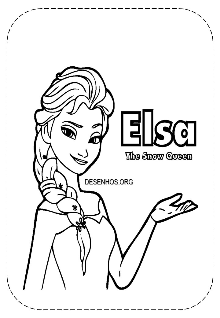 50 desenhos da Elsa para colorir e imprimir! 50 desenhos da Elsa para colorir e imprimir!