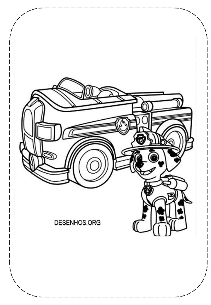 30 Desenhos do Marshall para colorir! 30 Desenhos do Marshall para colorir!