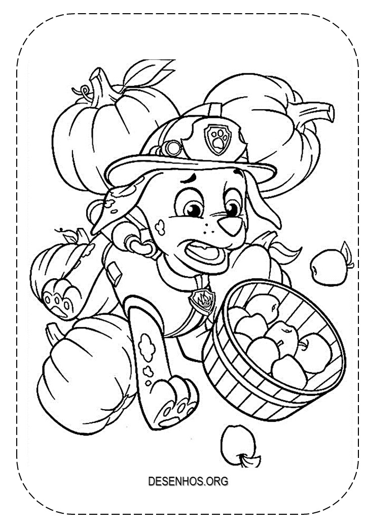 30 Desenhos do Marshall para colorir! 30 Desenhos do Marshall para colorir!