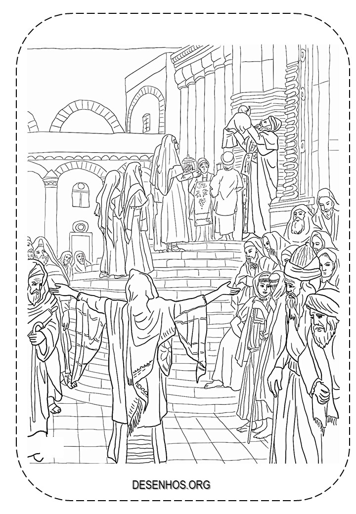 Nascimento de Jesus para colorir!