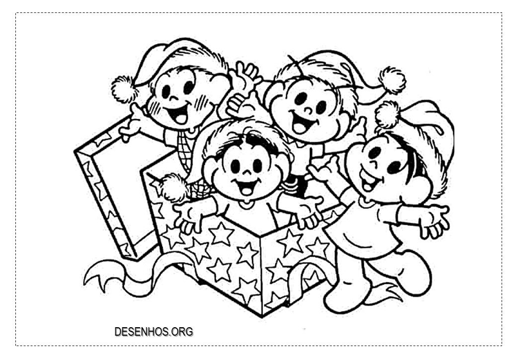 162 Desenhos da Turma da Mônica para colorir!