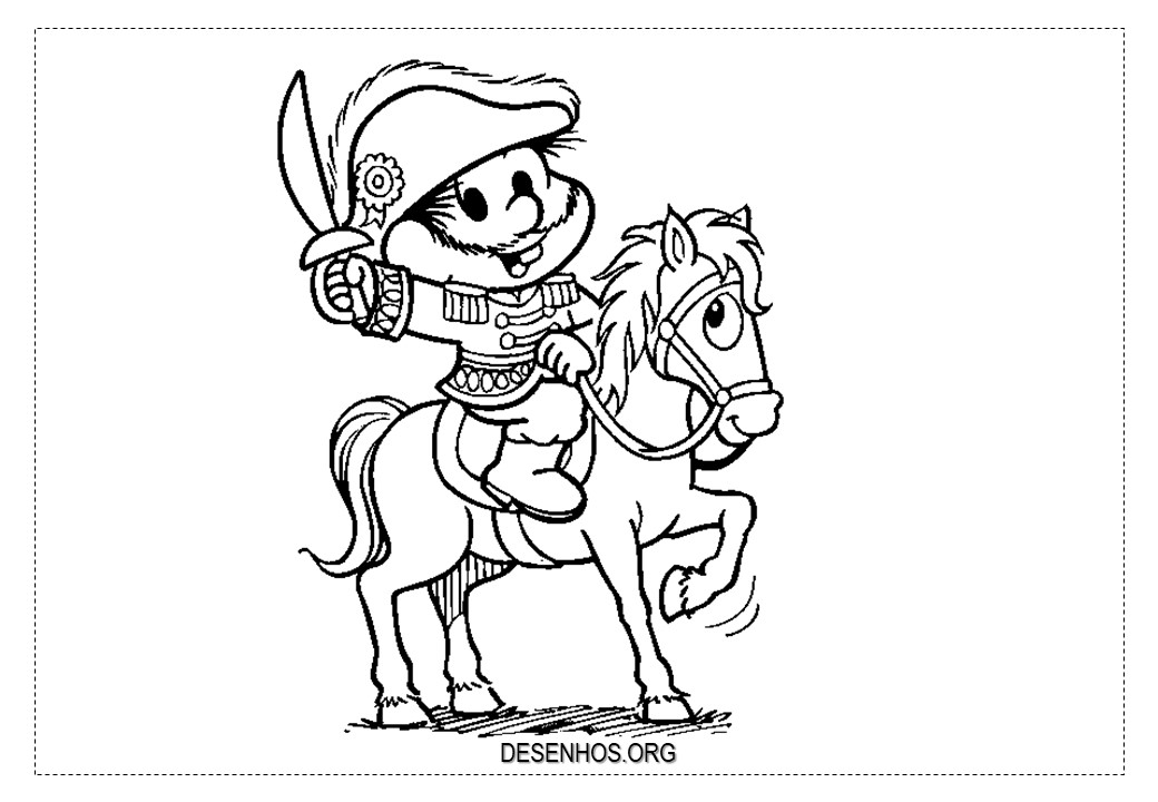 162 Desenhos da Turma da Mônica para colorir!