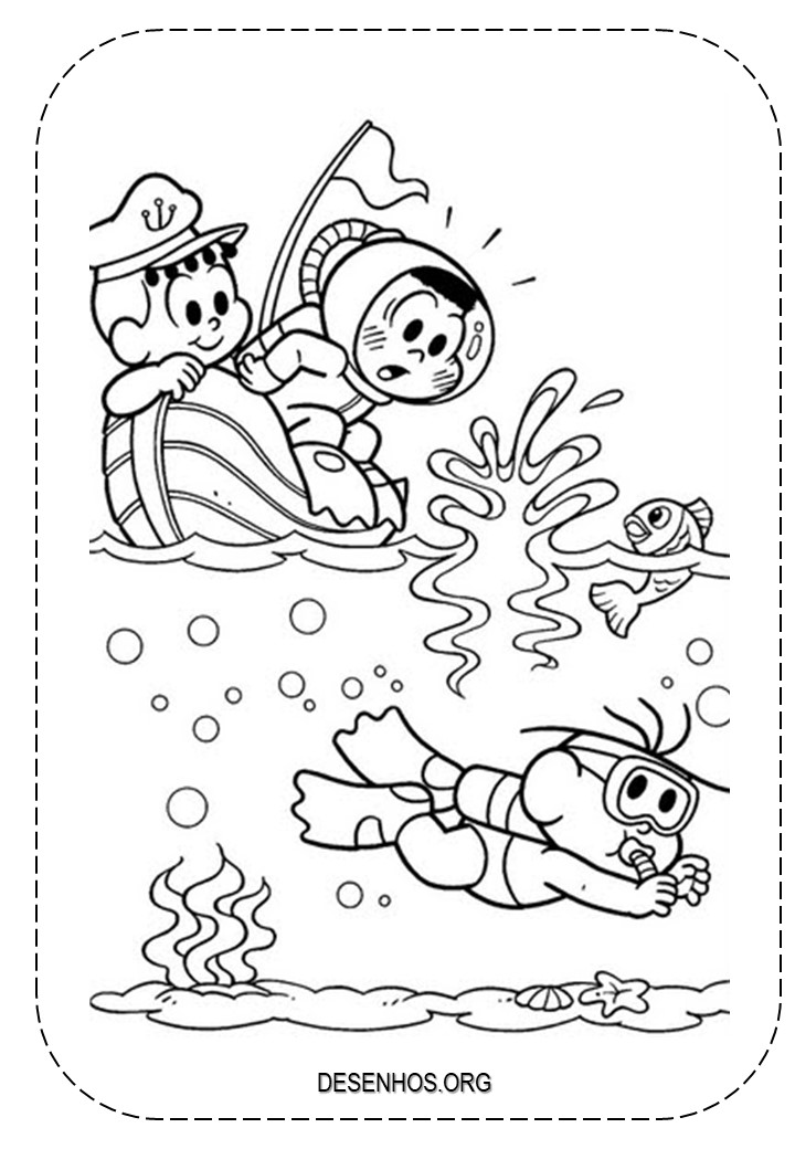 30 Desenhos do Cebolinha para Colorir e imprimir!