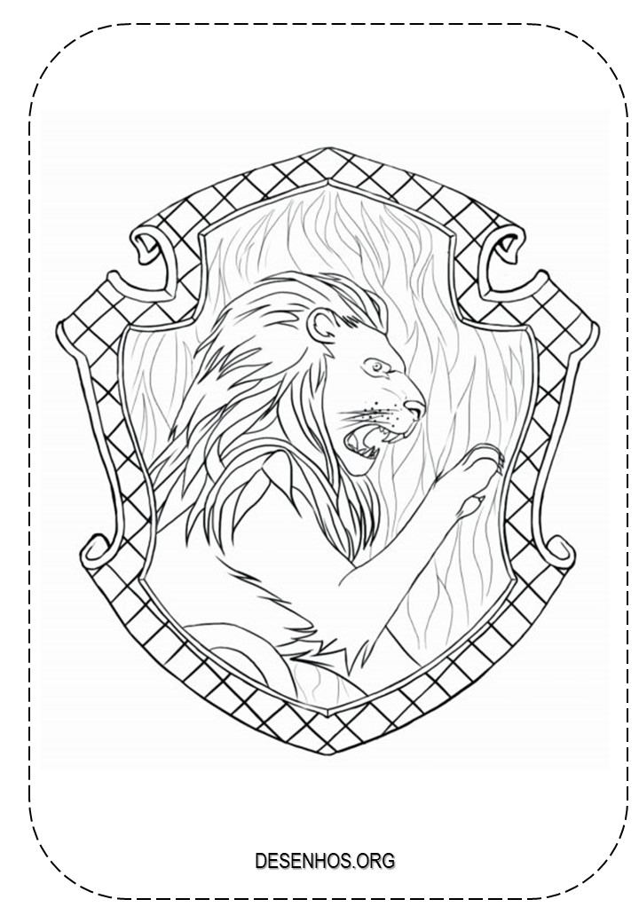 105 Desenhos da Saga Harry Potter para colorir!