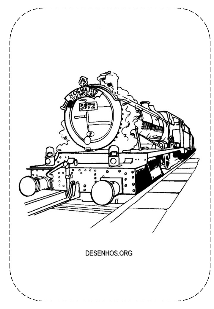 105 Desenhos da Saga Harry Potter para colorir!
