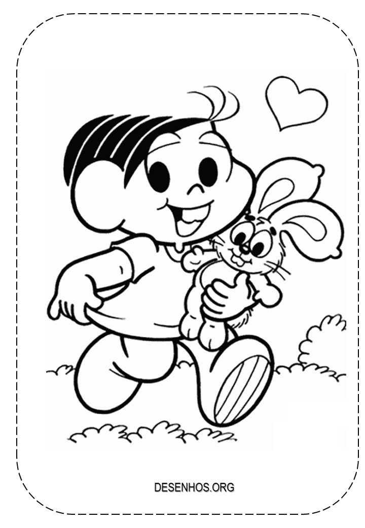 35 Desenhos da Mônica para colorir e imprimir!