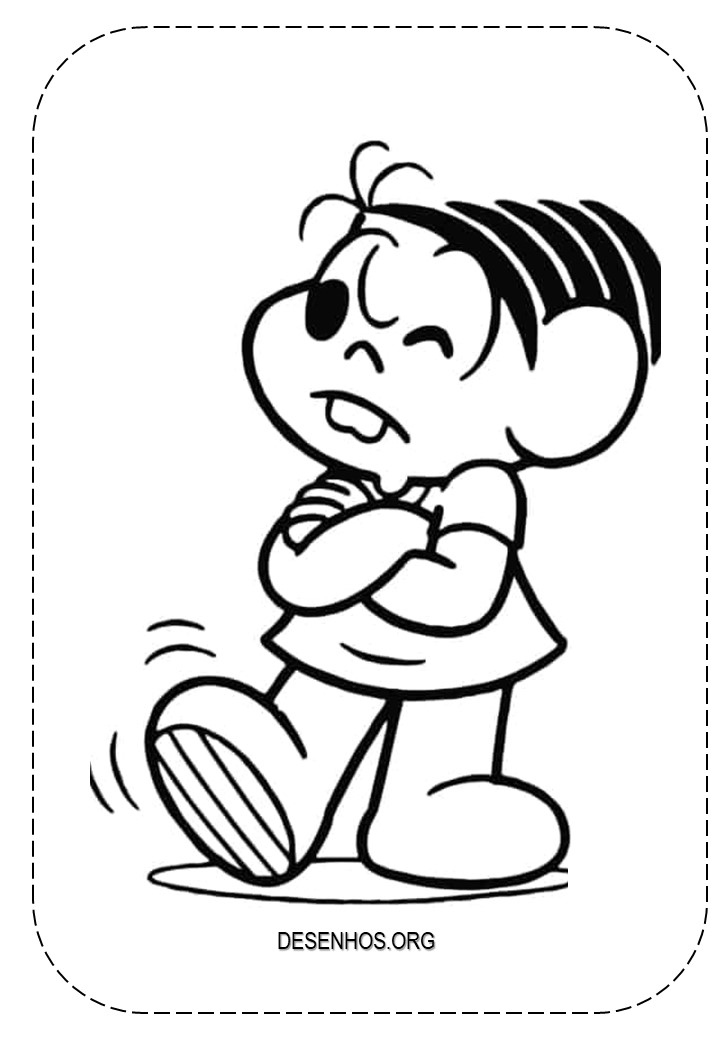 35 Desenhos da Mônica para colorir e imprimir!