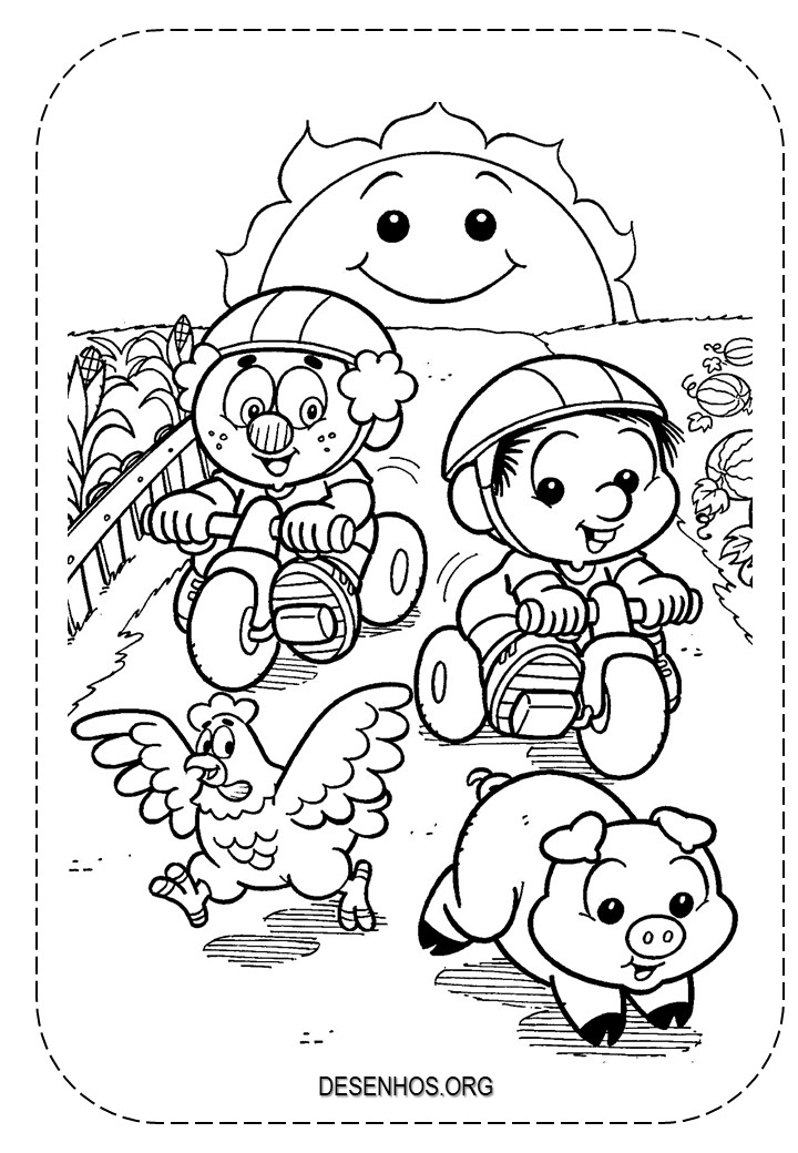 162 Desenhos da Turma da Mônica para colorir!