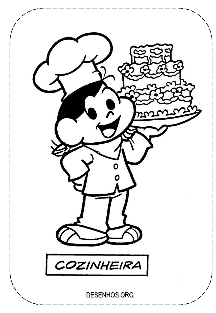 162 Desenhos da Turma da Mônica para colorir!