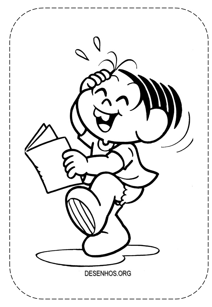 162 Desenhos da Turma da Mônica para colorir!