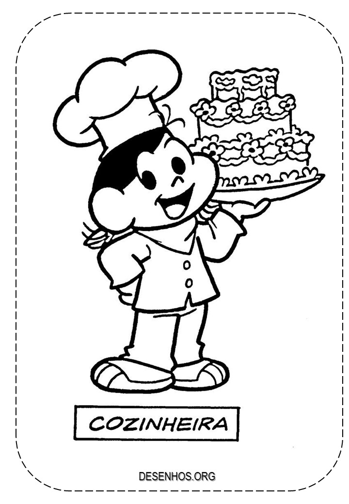 162 Desenhos da Turma da Mônica para colorir!