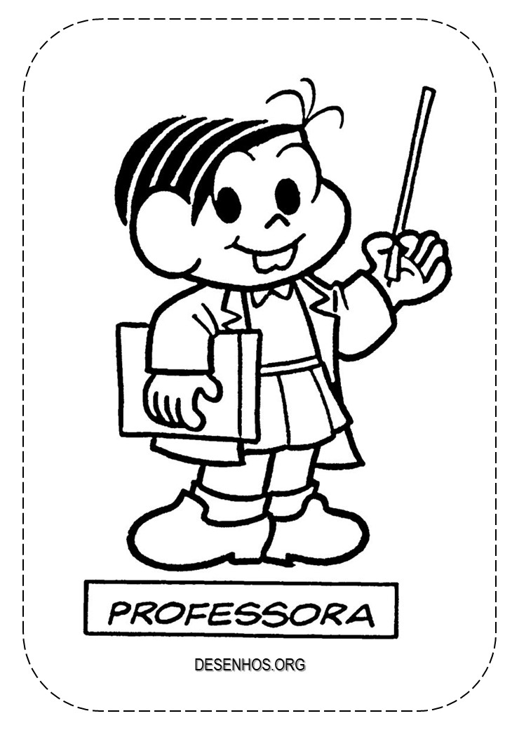 162 Desenhos da Turma da Mônica para colorir!