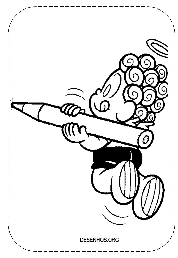 162 Desenhos da Turma da Mônica para colorir!