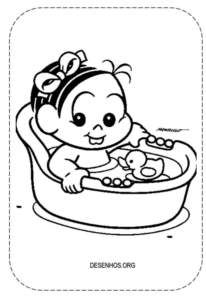 162 Desenhos da Turma da Mônica para colorir!