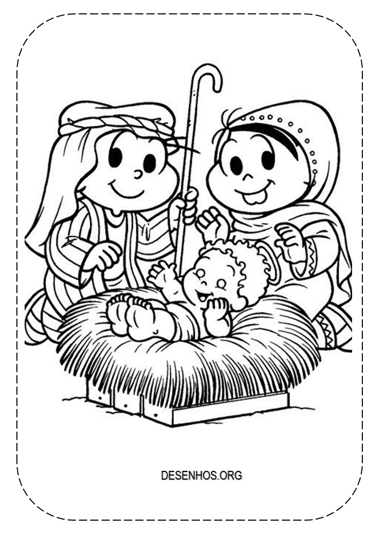 162 Desenhos da Turma da Mônica para colorir!